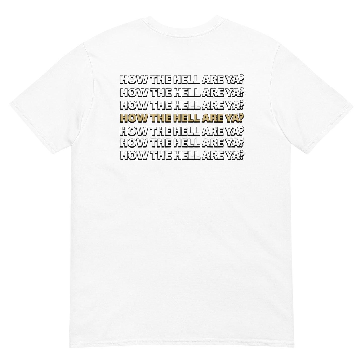 Sorority T- Black and Gold