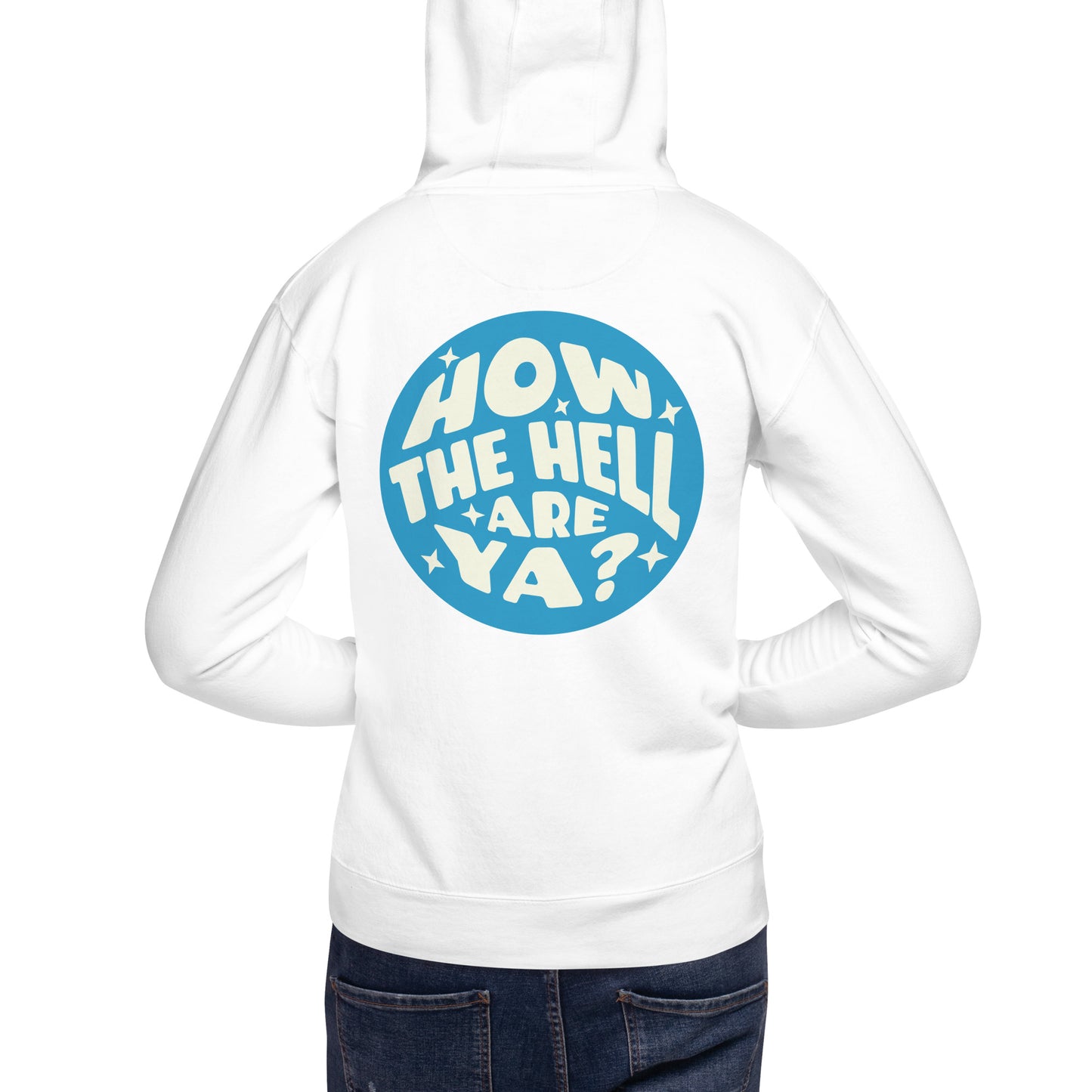 Circle Hoodie- Blue