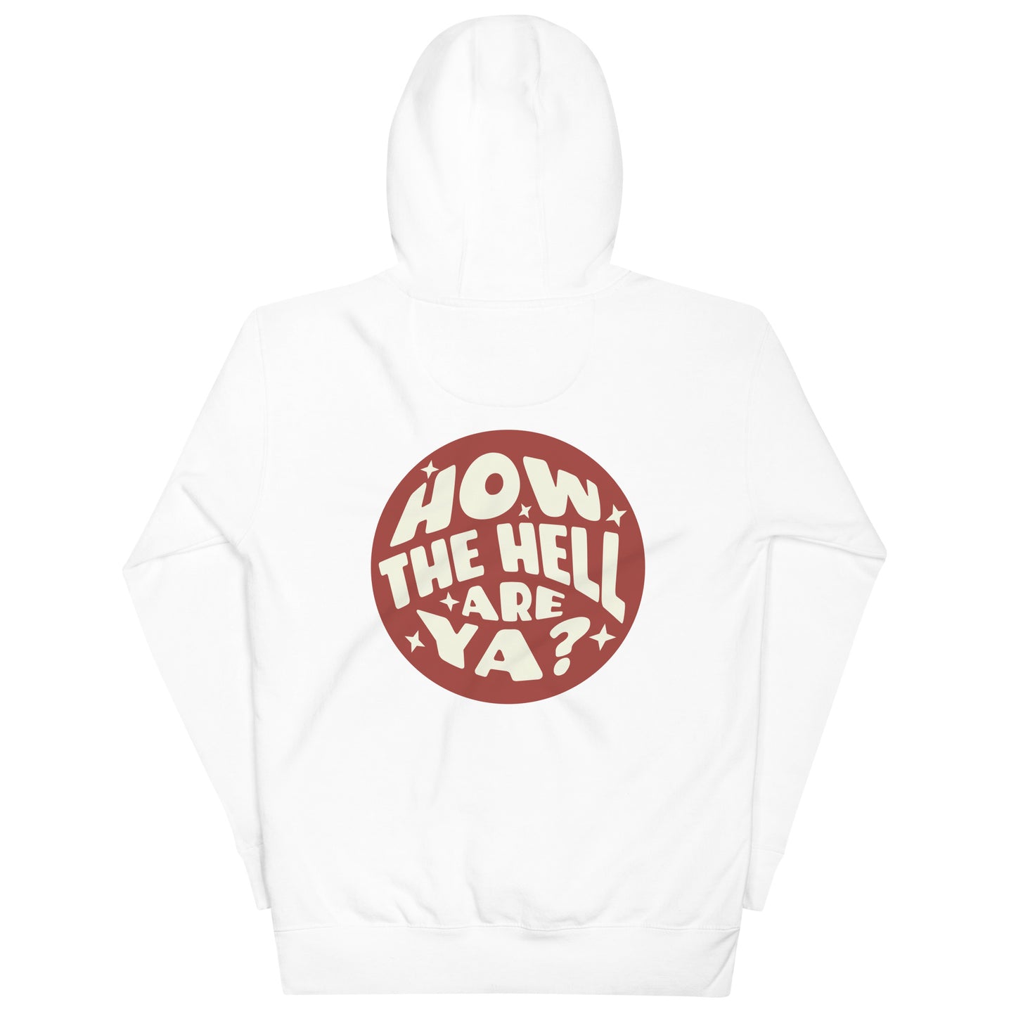 Circle Hoodie- Red
