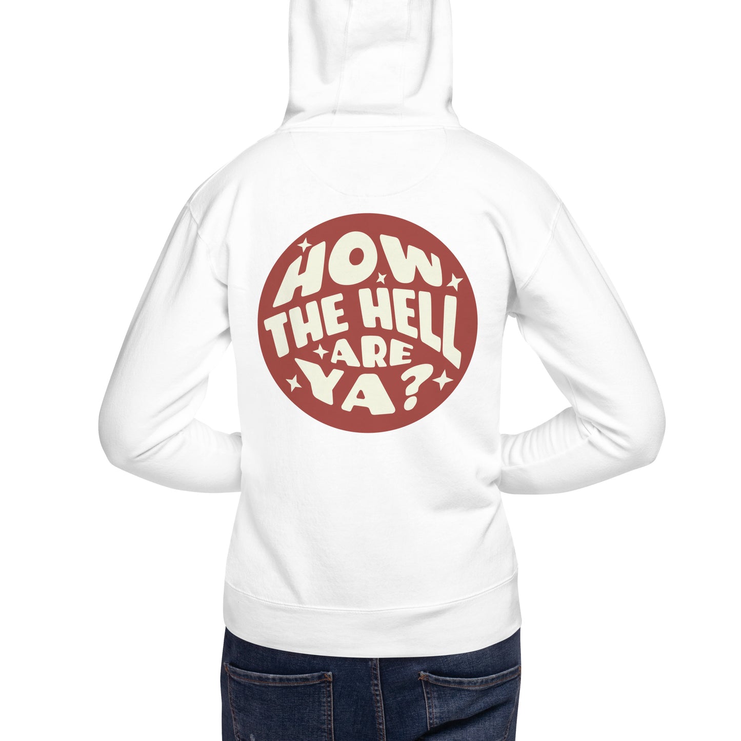 Circle Hoodie- Red