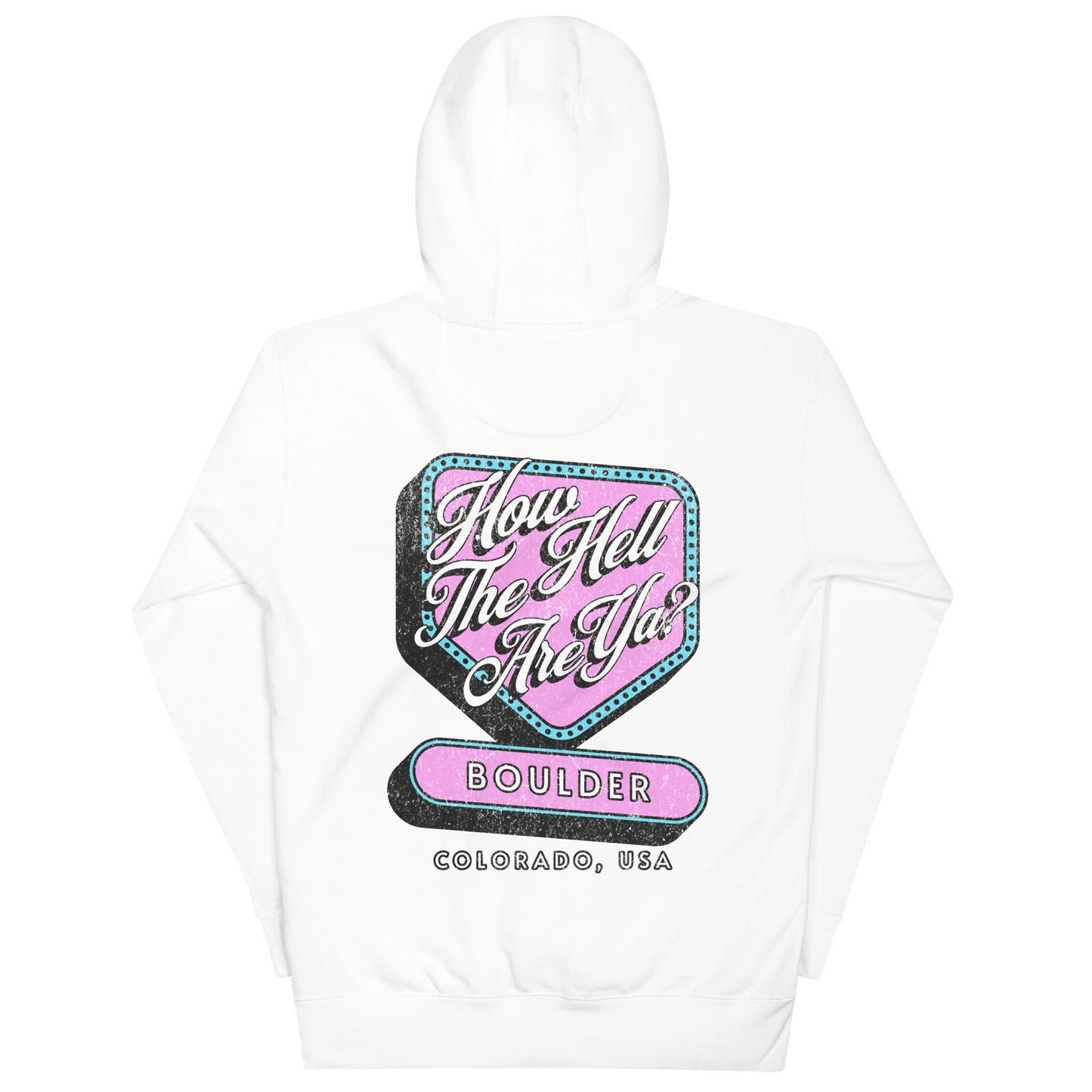 Retro Hoodie- Miami Vice