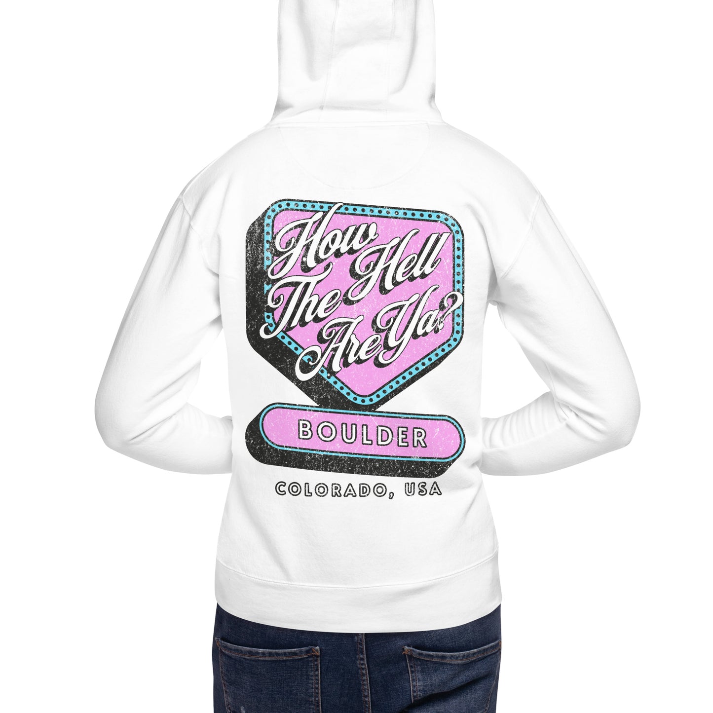 Retro Hoodie- Miami Vice